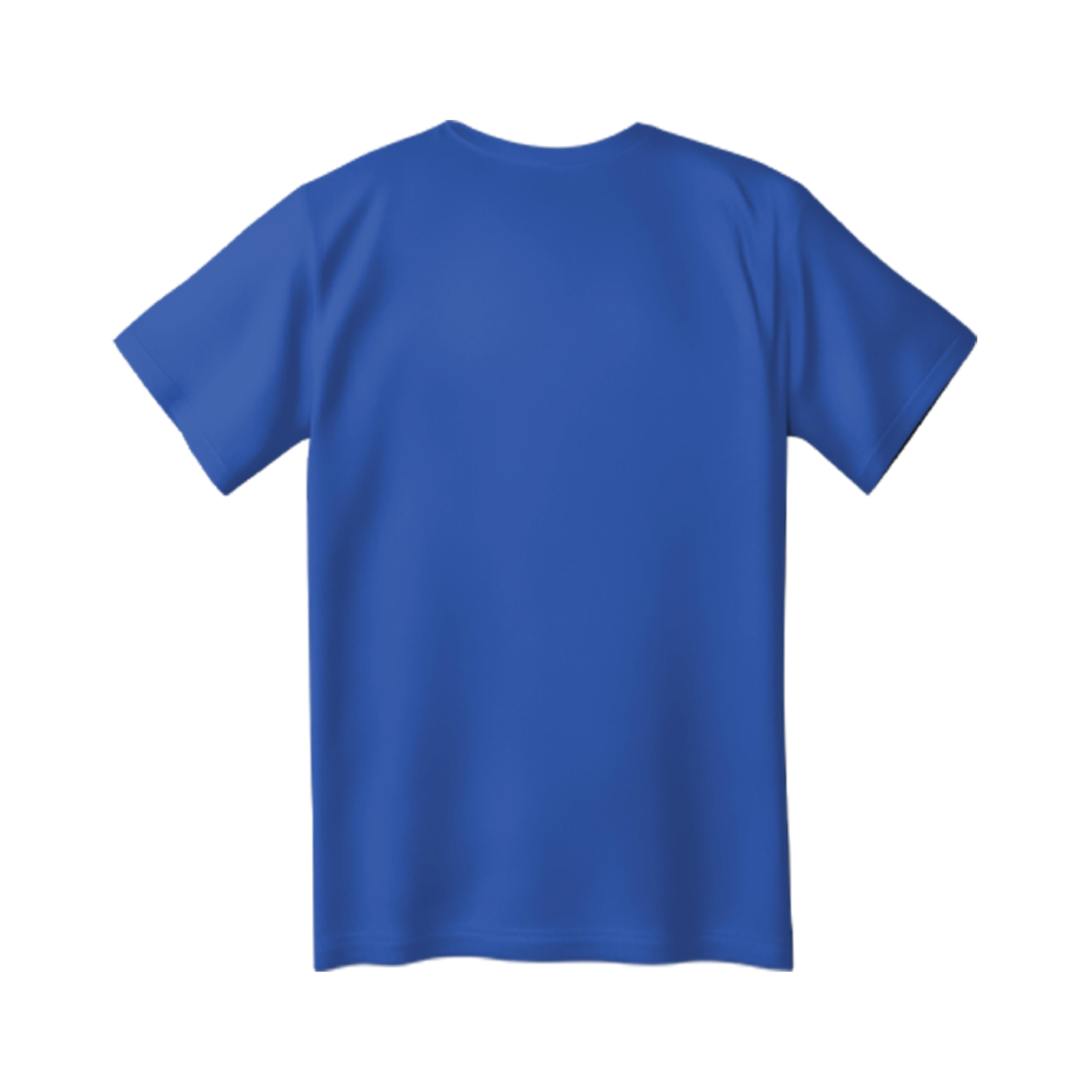 Christmas Round Neck T-shirt - Royal Blue